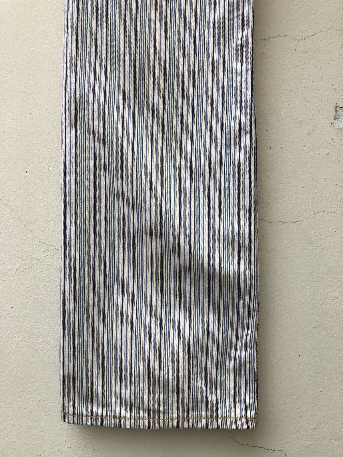 Vintage Japan Brand U.U Striped Cargo Bush Pant Flare Size US 30 / EU 46 - 17 Thumbnail