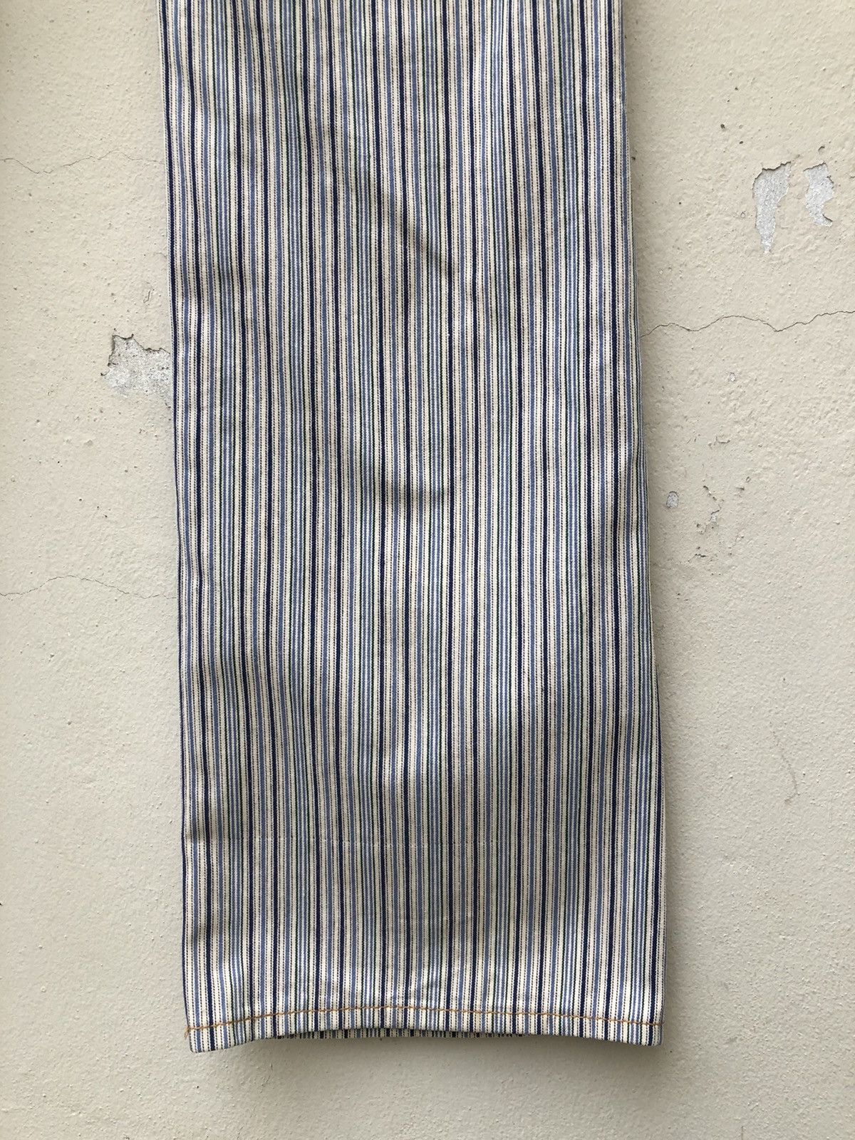 Vintage Japan Brand U.U Striped Cargo Bush Pant Flare Size US 30 / EU 46 - 20 Thumbnail
