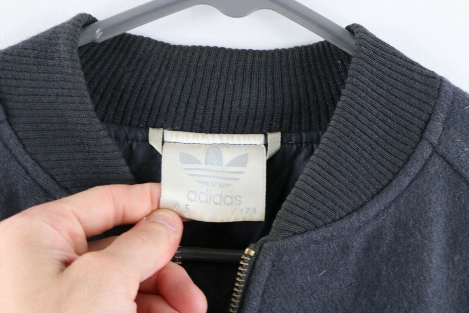 Adidas × Vintage Vintage 80s Adidas Grenoble Cortina Olympics Varsity Jacket Size US M / EU 48-50 / 2 - 5 Thumbnail