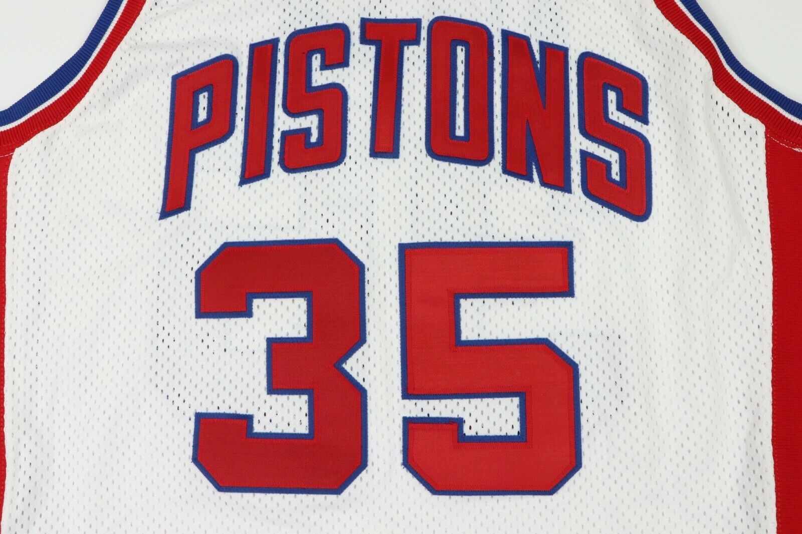 Champion × Vintage 90s Champion Detroit Pistons Stitched Gold Logo Jersey Size US L / EU 52-54 / 3 - 8 Thumbnail