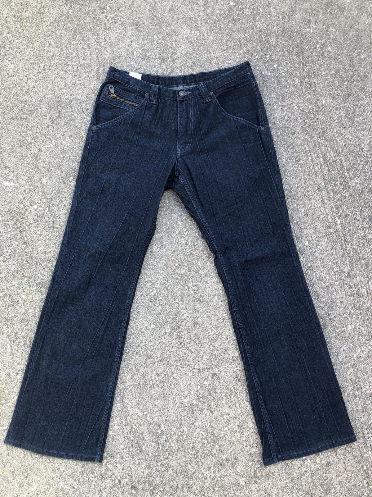Vintage Vintage Men’s Tenoras Japan Denim Flare Jeans Size US 31 - 1 Thumbnail
