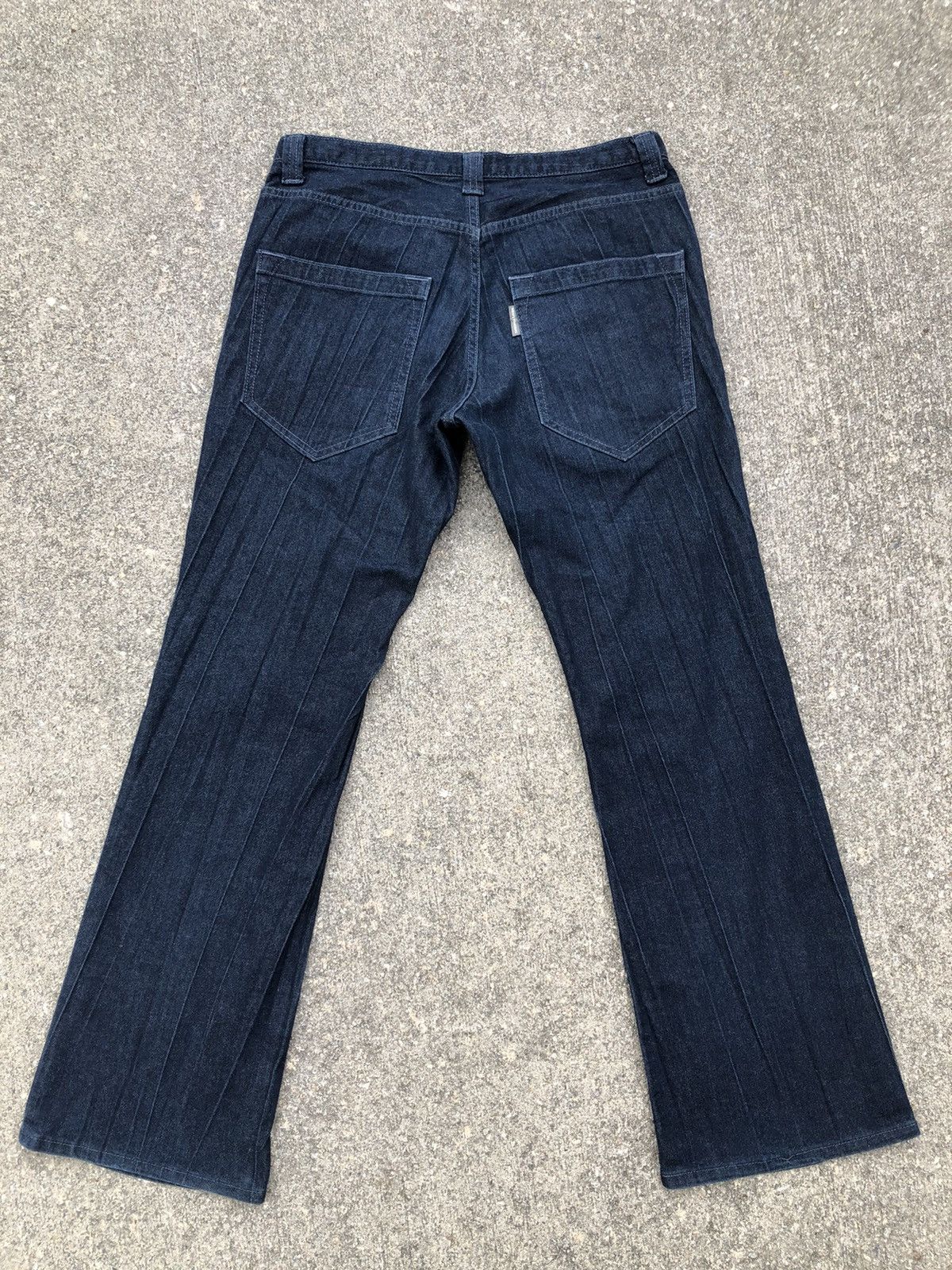 Vintage Vintage Men’s Tenoras Japan Denim Flare Jeans Size US 31 - 2 Thumbnail