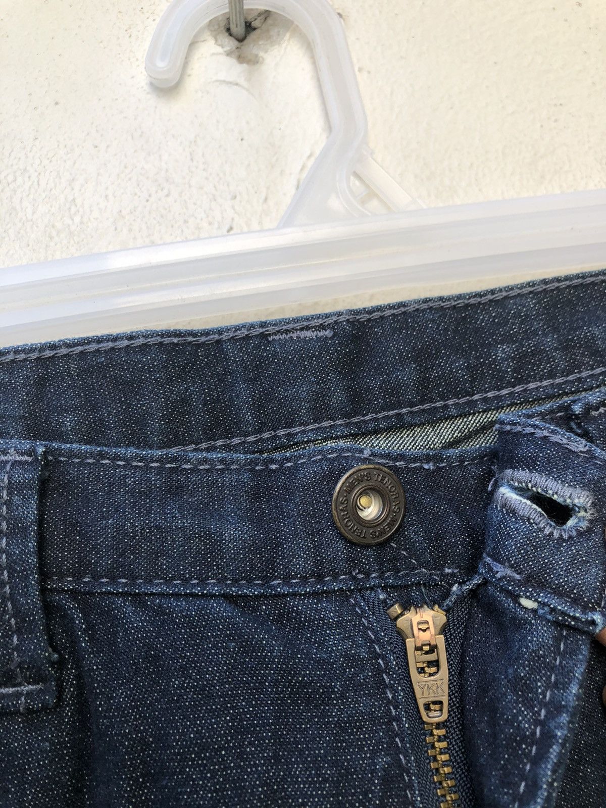 Vintage Vintage Men’s Tenoras Japan Denim Flare Jeans Size US 31 - 5 Thumbnail