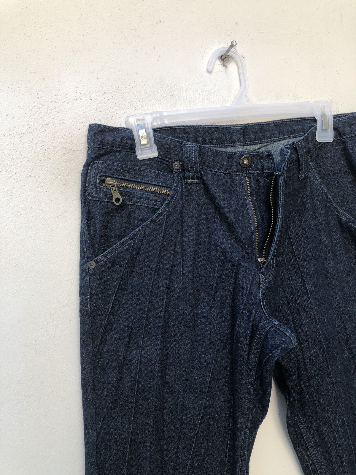 Vintage Vintage Men’s Tenoras Japan Denim Flare Jeans Size US 31 - 6 Thumbnail