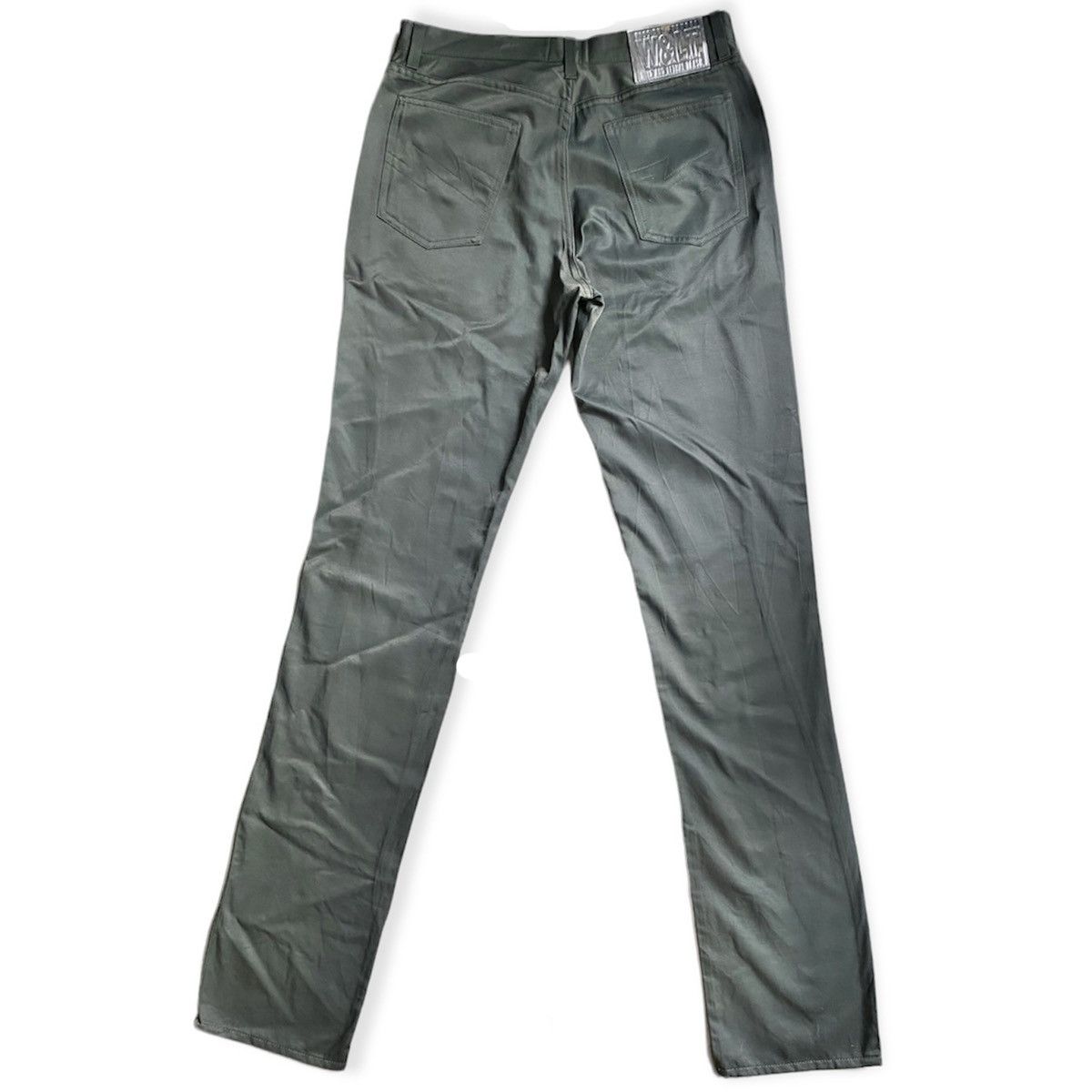 W&LT × Walter Van Beirendonck Vintage W&LT Green Nylon Pants Size US 32 / EU 48 - 4 Thumbnail