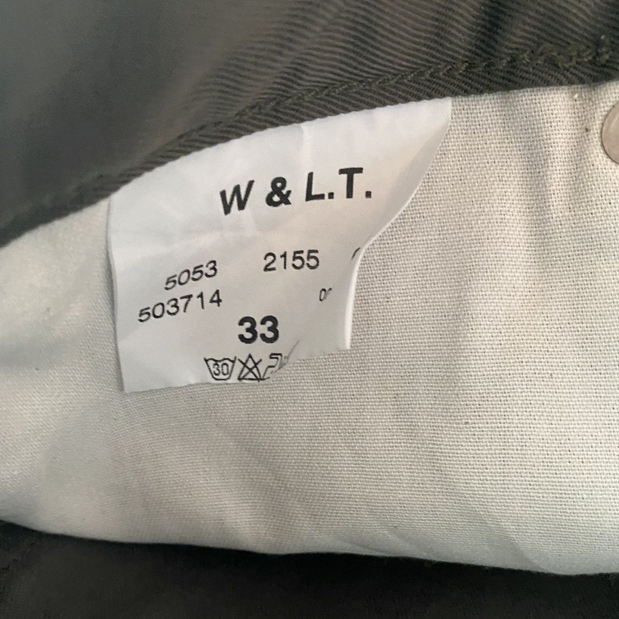 W&LT × Walter Van Beirendonck Vintage W&LT Green Nylon Pants Size US 32 / EU 48 - 6 Thumbnail