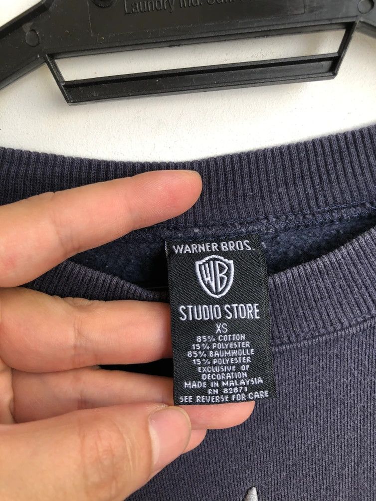 Vintage RARE🔥MADE IN MALAYSIA 1997 WARNER BROS LOOSE SWEATSHIRT Size US S / EU 44-46 / 1 - 8 Thumbnail