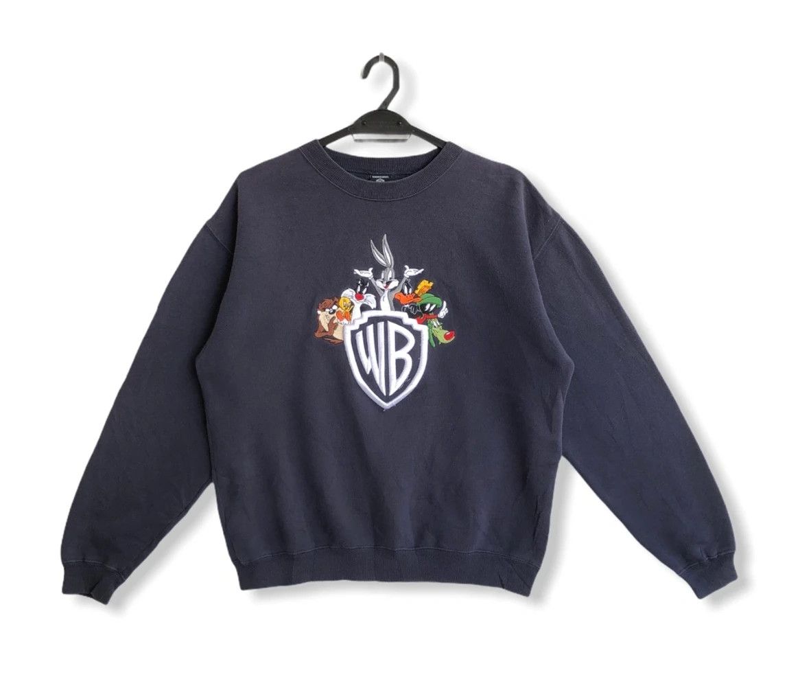 Vintage RARE🔥MADE IN MALAYSIA 1997 WARNER BROS LOOSE SWEATSHIRT Size US S / EU 44-46 / 1 - 1 Thumbnail