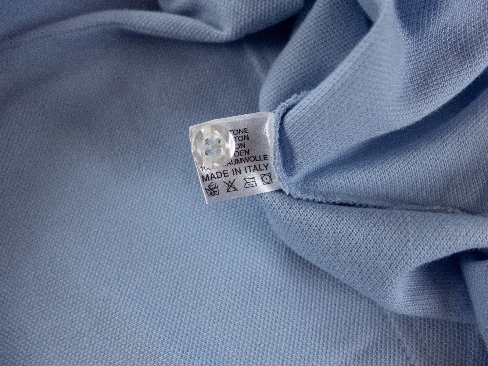 Church's CHURCH'S Churchs England light blue cotton polo shirt Small Size US S / EU 44-46 / 1 - 4 Thumbnail