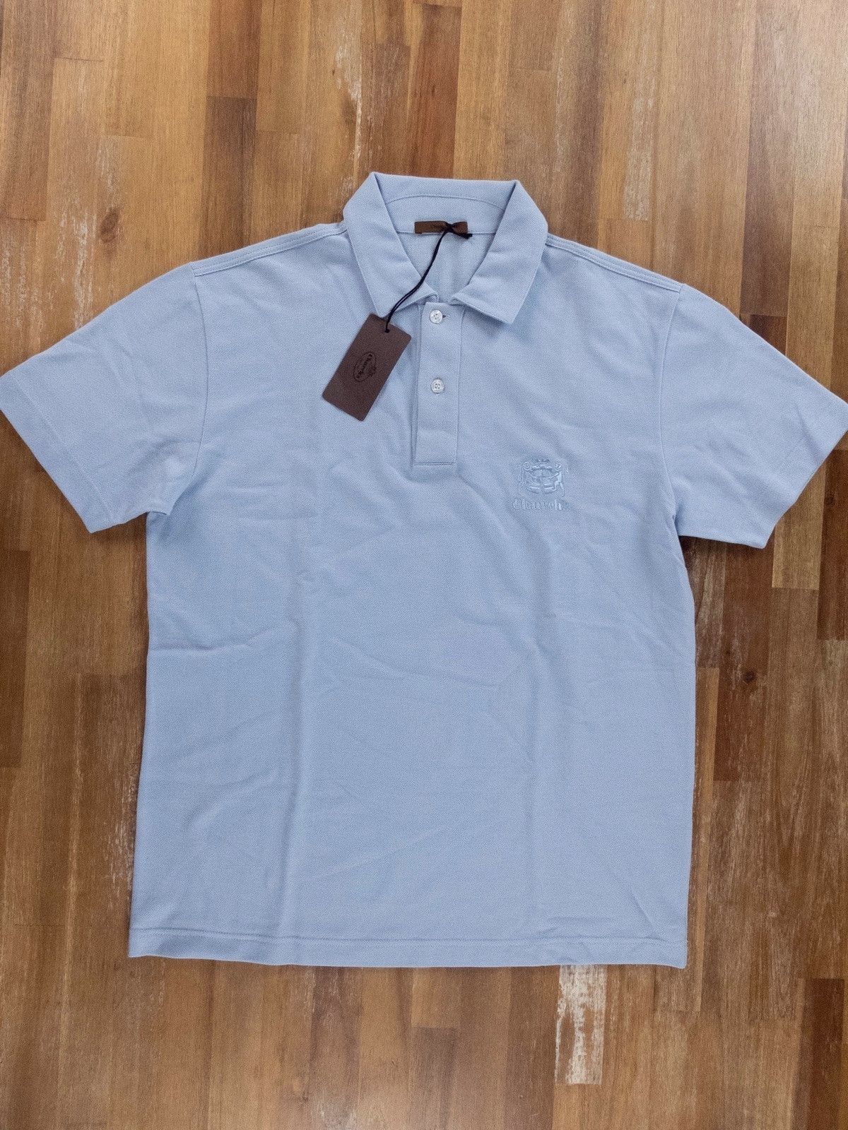 Church's CHURCH'S Churchs England light blue cotton polo shirt Small Size US S / EU 44-46 / 1 - 1 Thumbnail