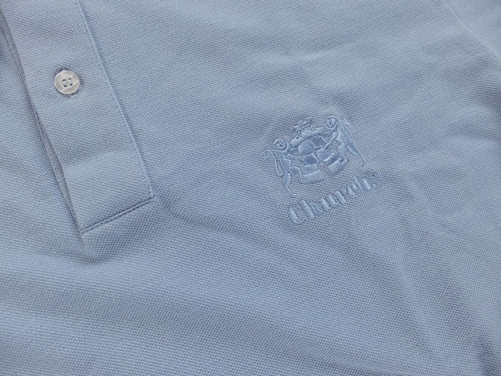 Church's CHURCH'S Churchs England light blue cotton polo shirt Small Size US S / EU 44-46 / 1 - 3 Thumbnail
