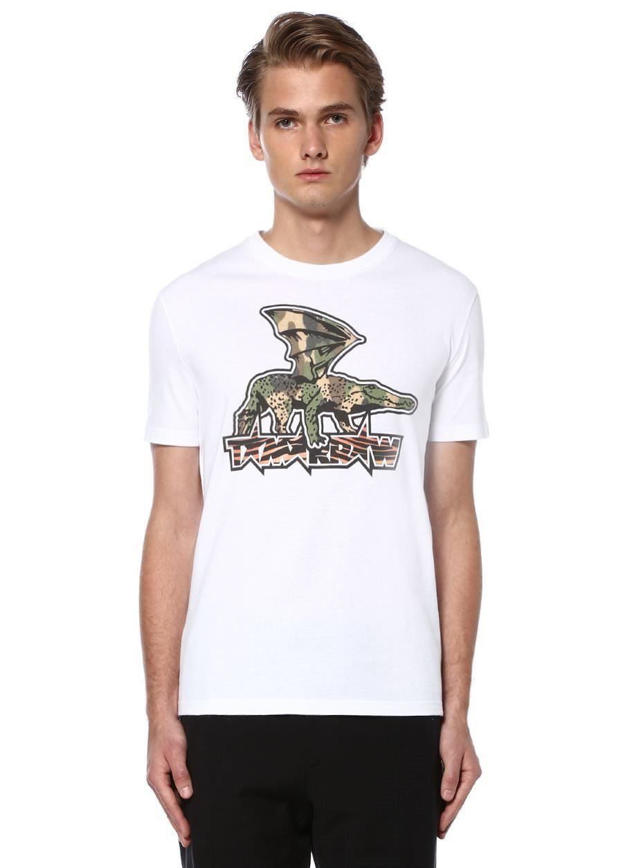 Other STELLA MCCARTNEY men white organic cotton Tomorrow t-shirt Size US L / EU 52-54 / 3 - 1 Thumbnail
