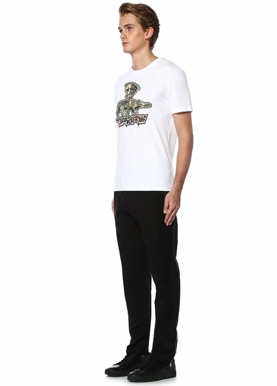 Other STELLA MCCARTNEY men white organic cotton Tomorrow t-shirt Size US L / EU 52-54 / 3 - 6 Thumbnail