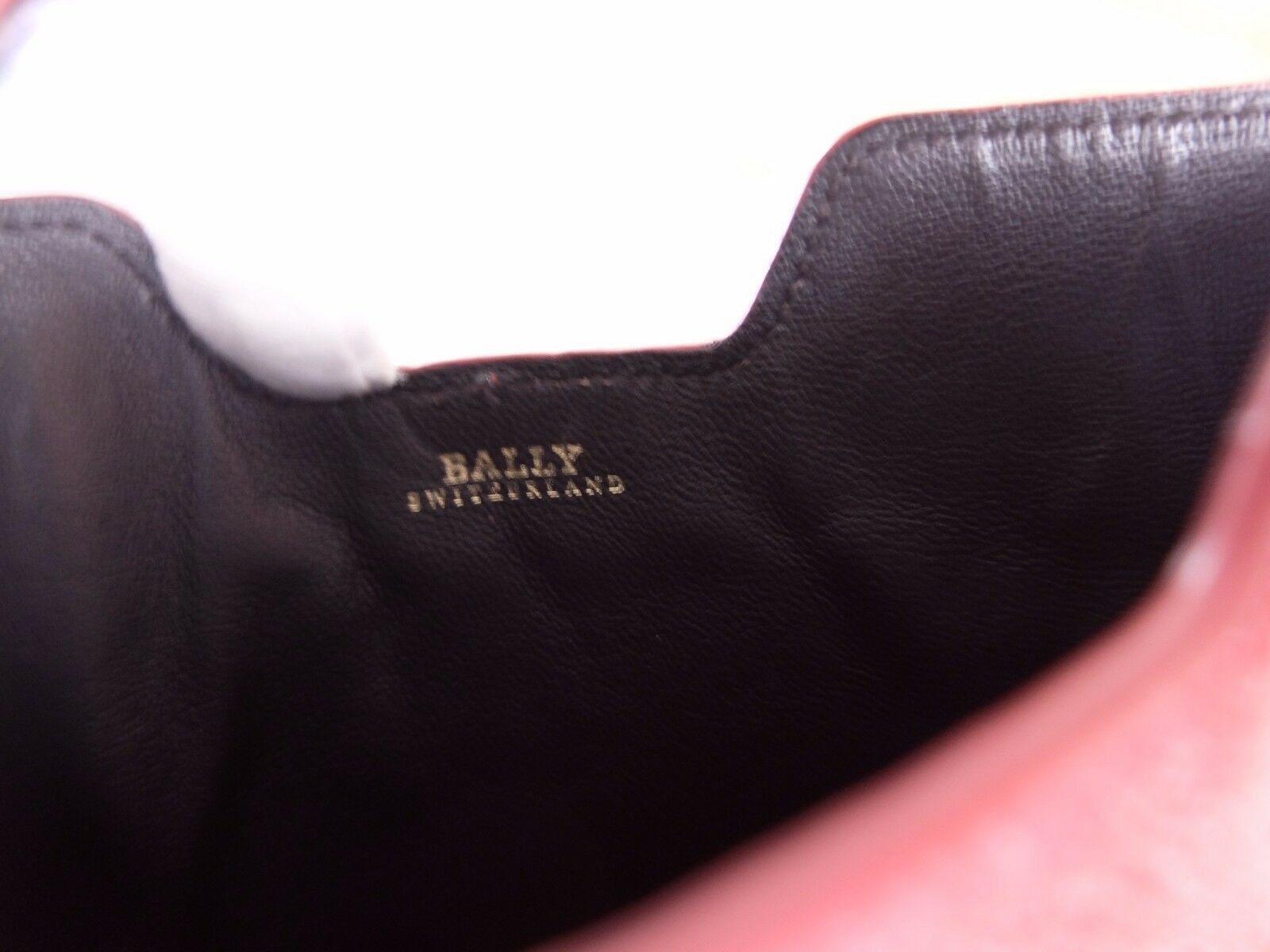 Bally BALLY red leather iPad tablet slipcase case holder authentic Size ONE SIZE - 4 Thumbnail