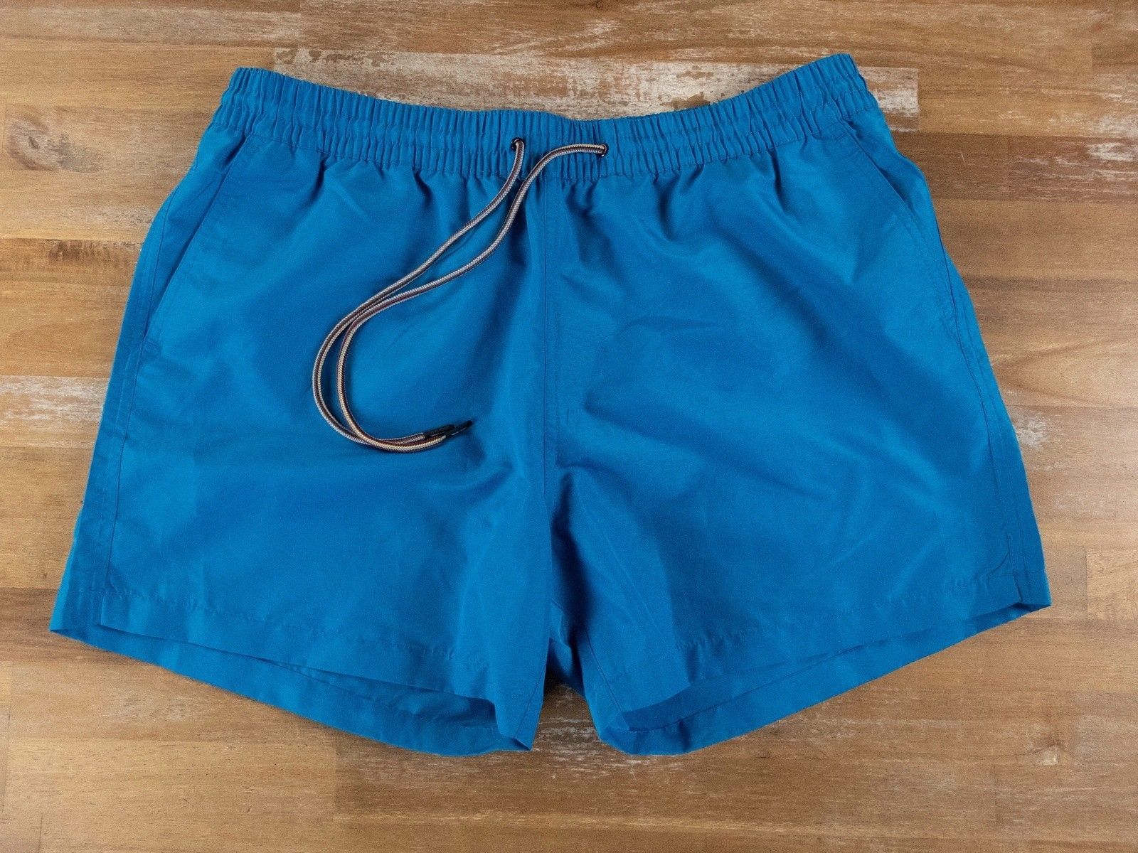 Paul Smith PAUL SMITH solid blue swim shorts authentic - Size XL Size US 36 / EU 52 - 1 Thumbnail
