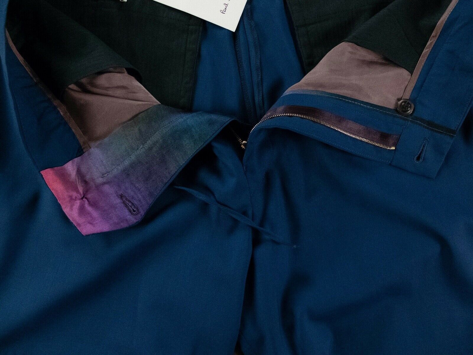 Paul Smith PAUL SMITH pleated blue wool shorts authentic - 34 US - NWT Size US 34 / EU 50 - 10 Thumbnail