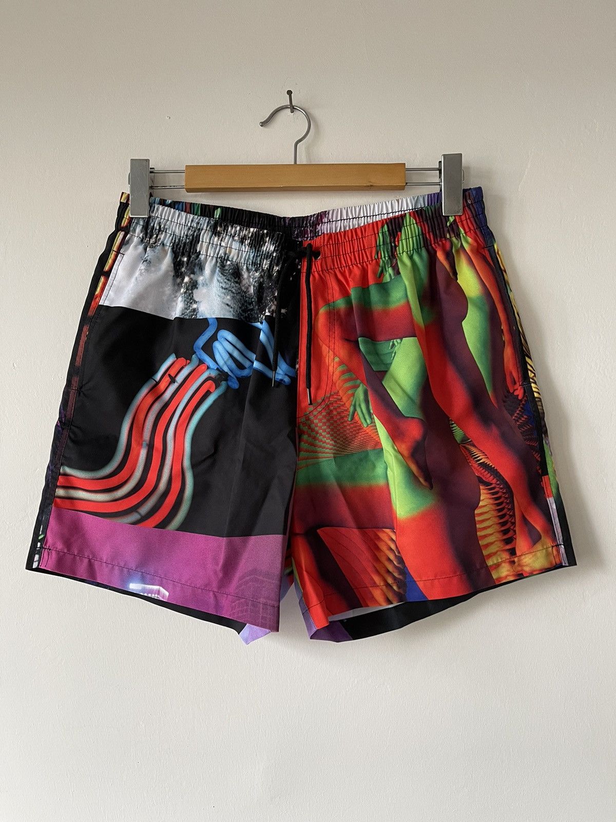 image of Dries Van Noten X Mika Ninagawa Swim Shorts, Men's (Size 33)