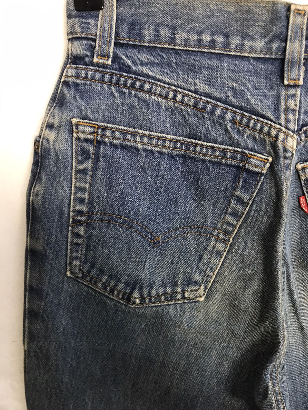Levi's Vintage Clothing Vintage 80s Levi's USA 505 Denim Jeans Women Girl Junior Size 26" / US 2 / IT 38 - 7 Thumbnail
