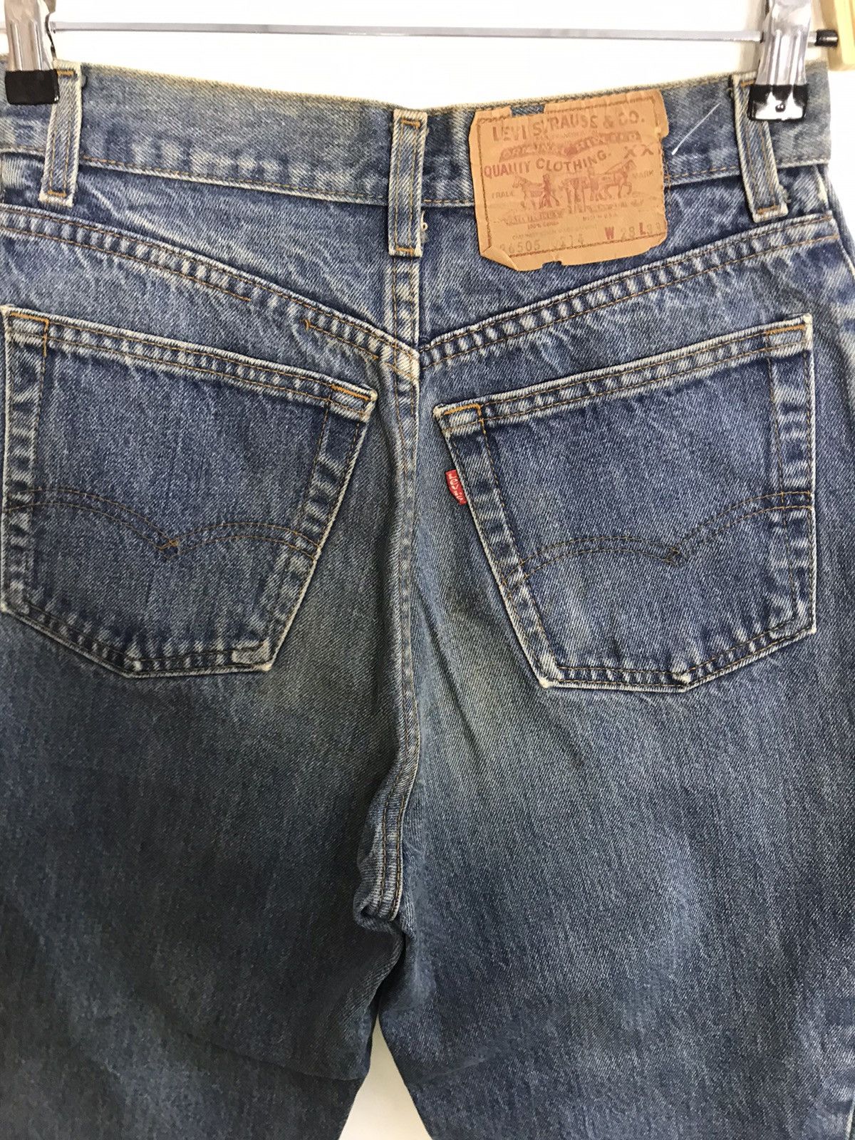 Levi's Vintage Clothing Vintage 80s Levi's USA 505 Denim Jeans Women Girl Junior Size 26" / US 2 / IT 38 - 2 Thumbnail
