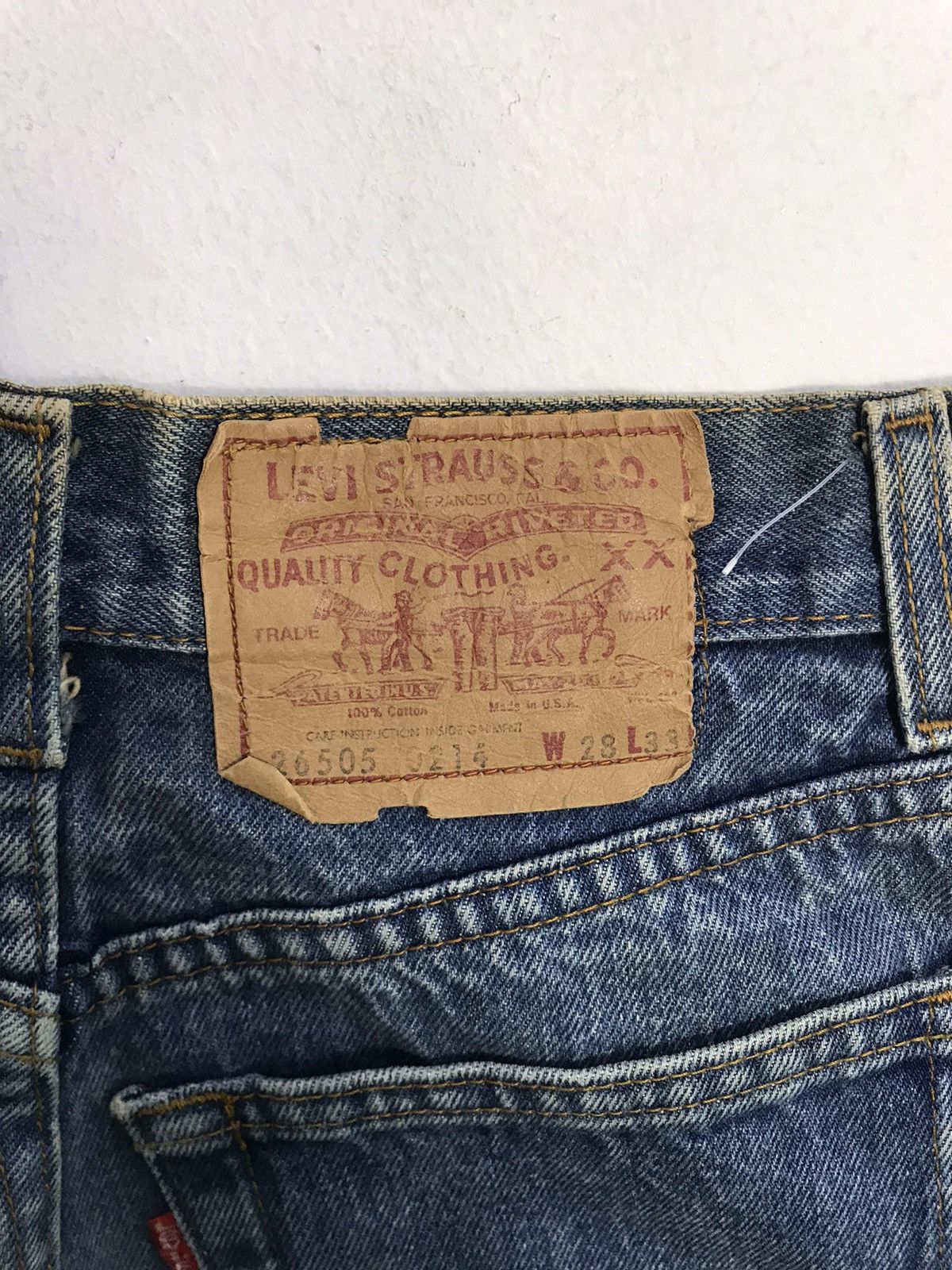 Levi's Vintage Clothing Vintage 80s Levi's USA 505 Denim Jeans Women Girl Junior Size 26" / US 2 / IT 38 - 1 Thumbnail