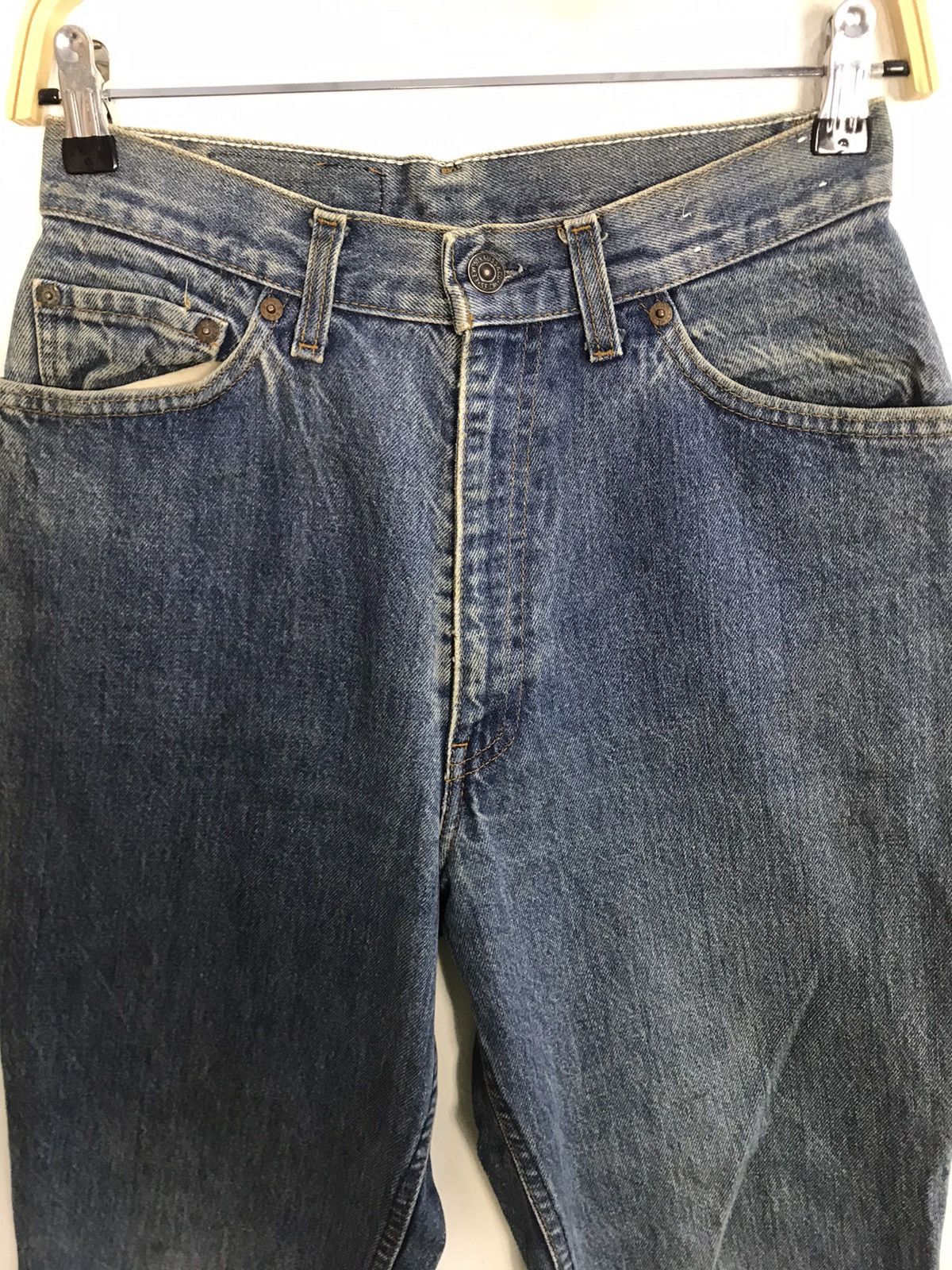 Levi's Vintage Clothing Vintage 80s Levi's USA 505 Denim Jeans Women Girl Junior Size 26" / US 2 / IT 38 - 6 Thumbnail