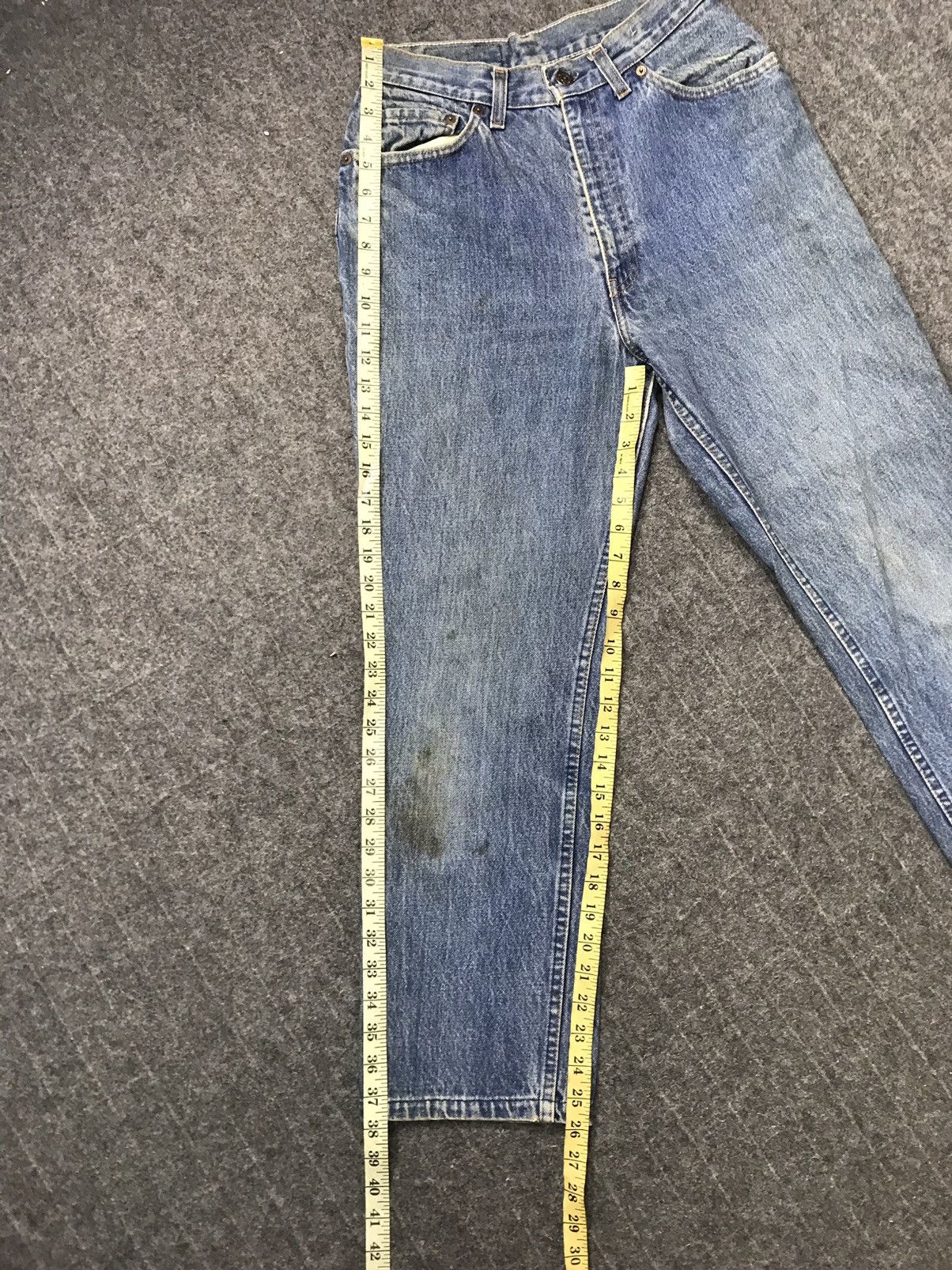 Levi's Vintage Clothing Vintage 80s Levi's USA 505 Denim Jeans Women Girl Junior Size 26" / US 2 / IT 38 - 12 Thumbnail