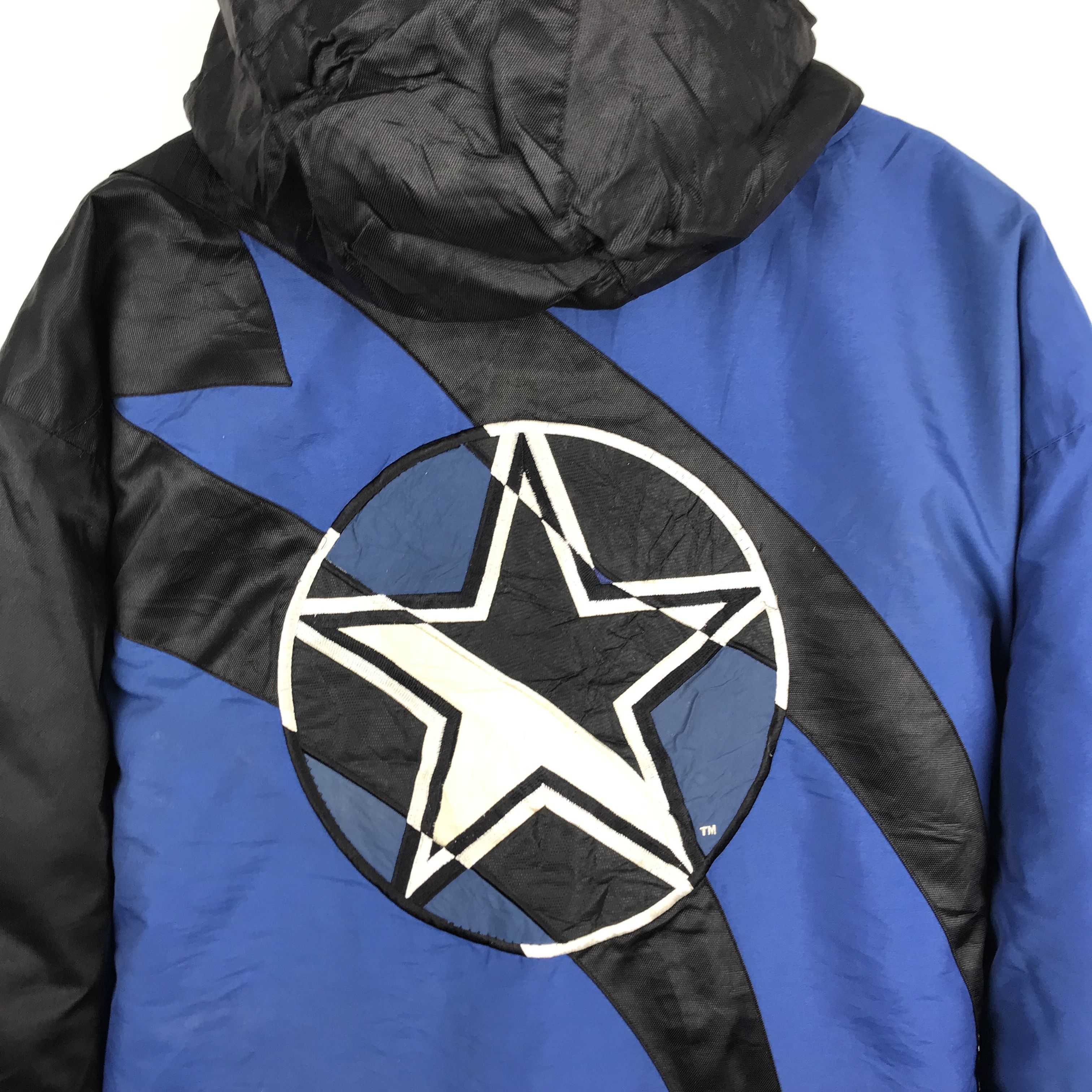 NFL × Starter Z241 VTG RARE! COWBOYS STARTER NFL HYBRID JACKET Size US L / EU 52-54 / 3 - 9 Thumbnail