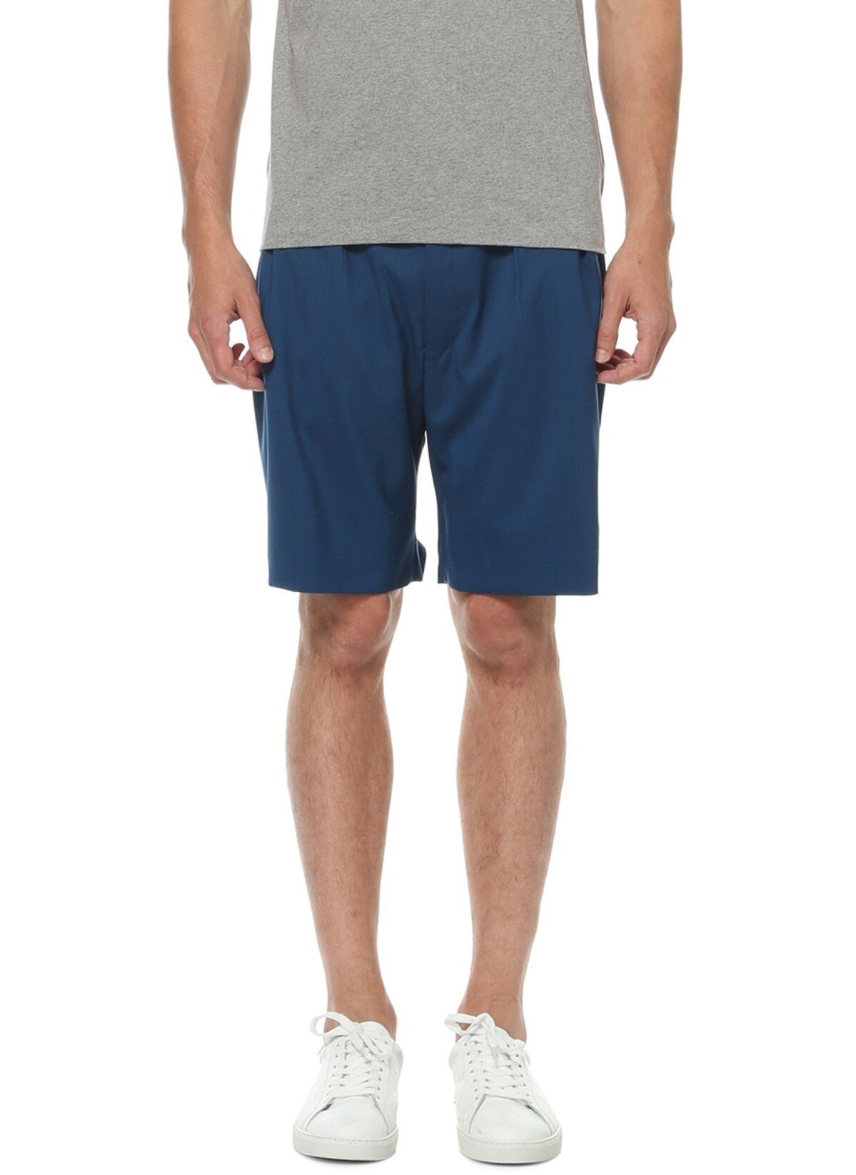 Paul Smith PAUL SMITH blue wool shorts authentic - Size 34 US - NWT Size US 34 / EU 50 - 1 Thumbnail