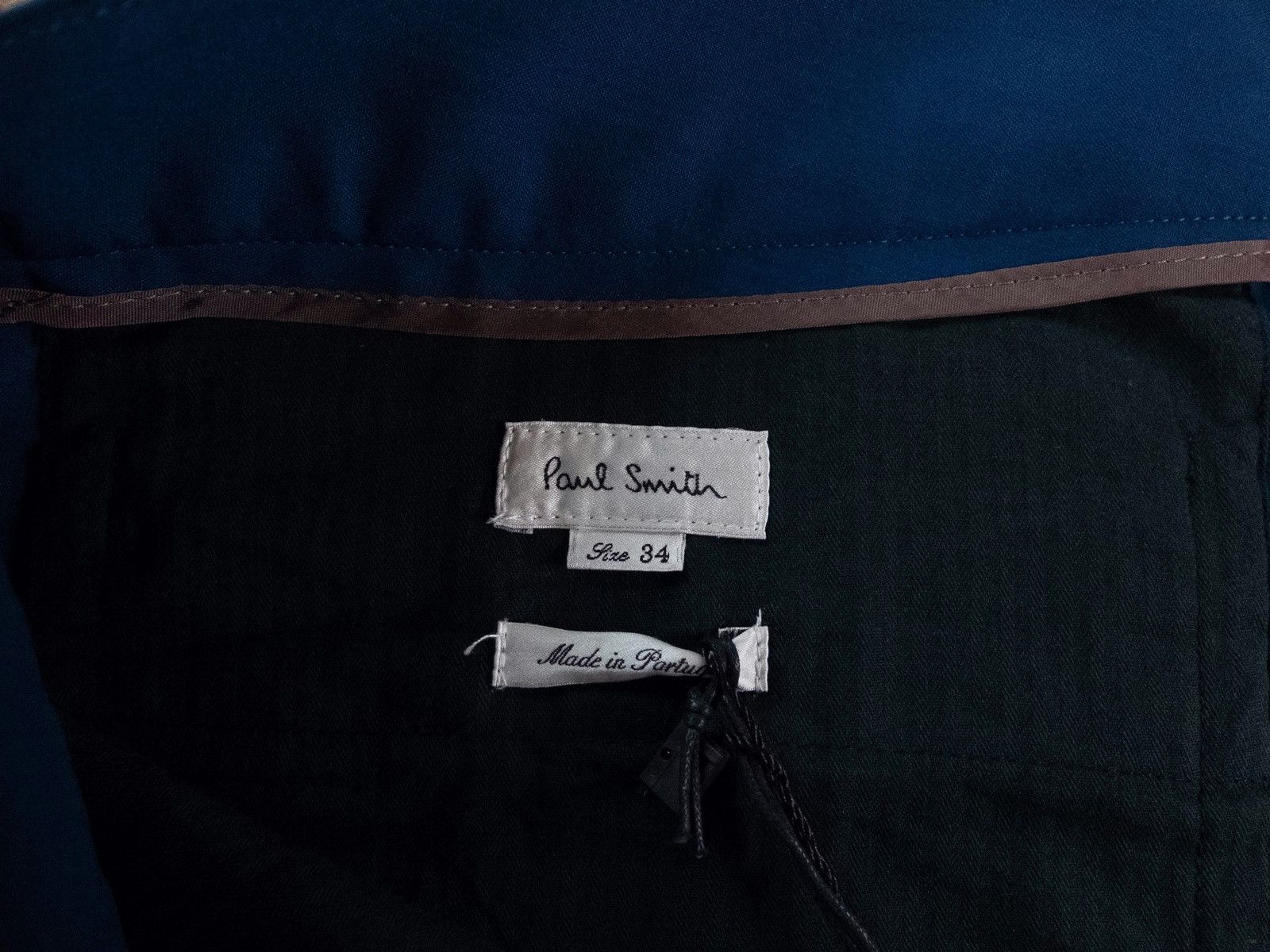 Paul Smith PAUL SMITH blue wool shorts authentic - Size 34 US - NWT Size US 34 / EU 50 - 7 Thumbnail