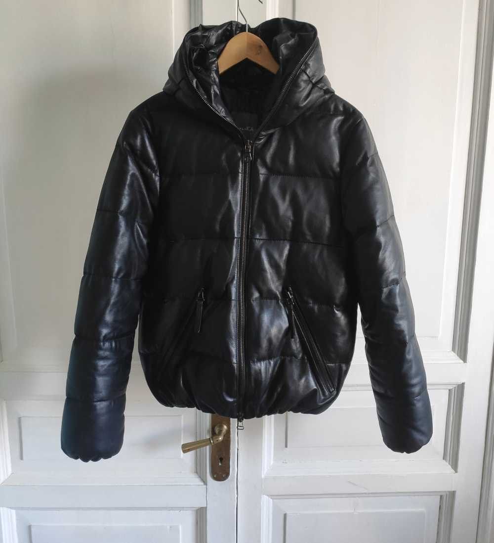 Duvetica Fullzip leather puffer.Like Rick Owens jacket Size US M / EU 48-50 / 2 - 5 Thumbnail