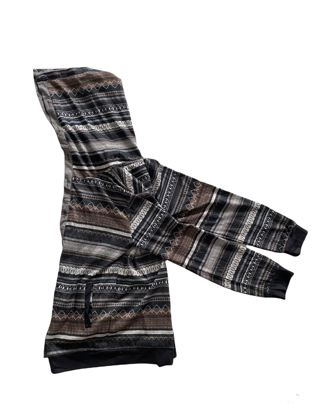 Japanese Brand VTG BALLOW button Hooded Pachwork design Visvim Kapital Size US L / EU 52-54 / 3 - 8 Thumbnail
