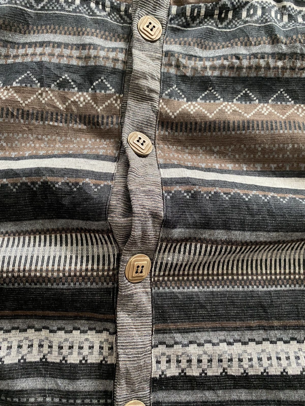 Japanese Brand VTG BALLOW button Hooded Pachwork design Visvim Kapital Size US L / EU 52-54 / 3 - 9 Thumbnail