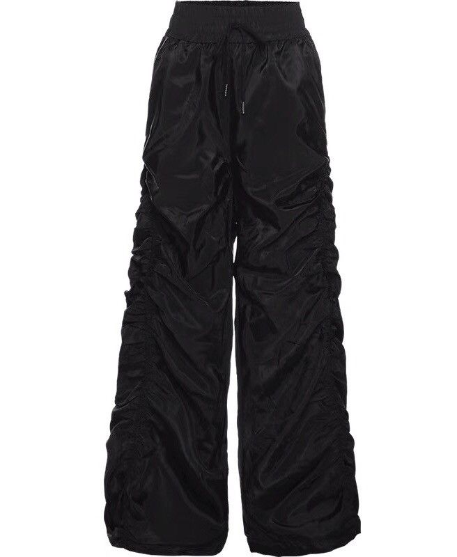Japanese Brand × Vintage Black y2k ruched pants Size US 28 / EU 44 - 7 Thumbnail