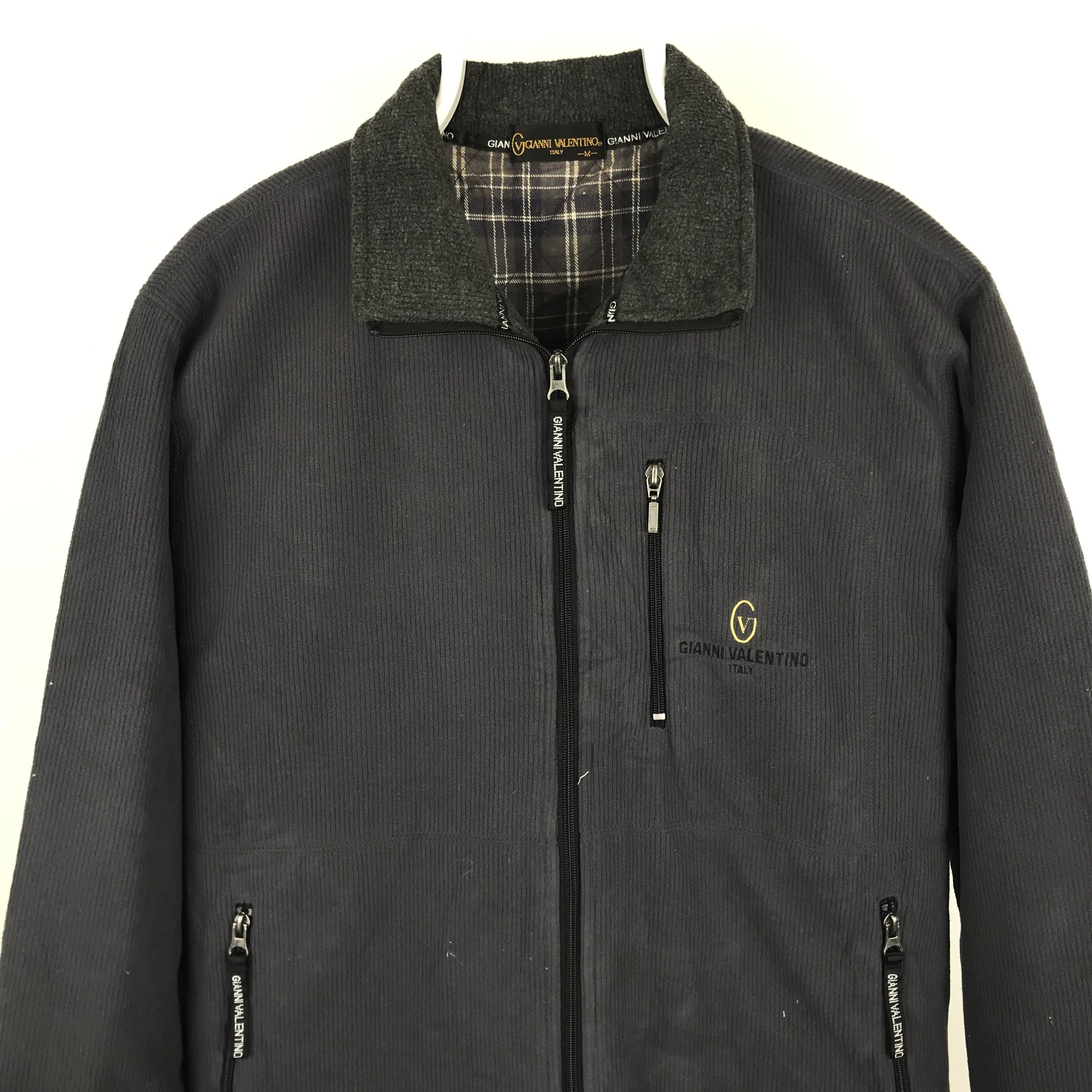 Gianni Valentino Z259 GIANNI VALENTINO ITALY CORDUROY JACKET Size US M / EU 48-50 / 2 - 1 Thumbnail