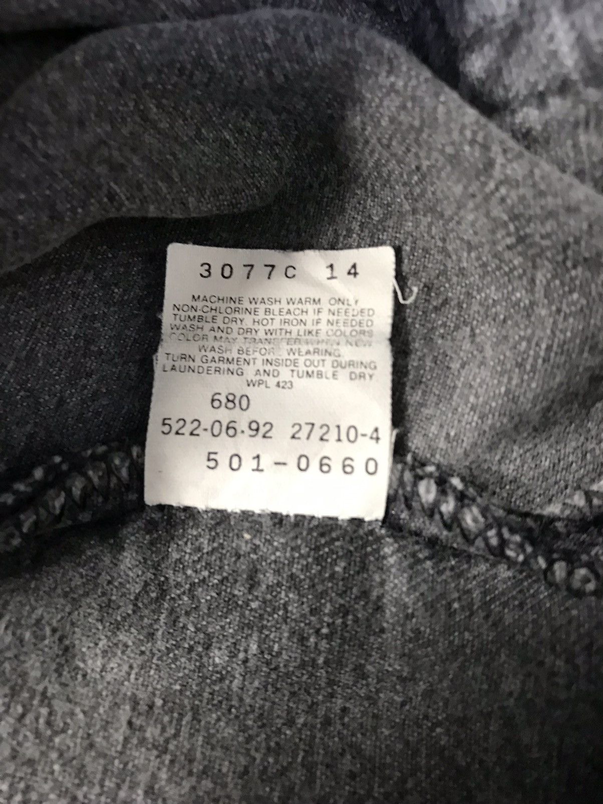 Levi's Vintage Clothing Rare Vintage Levi's Strauss 501 Usa Black Skull Head Custom Size US 32 / EU 48 - 10 Thumbnail