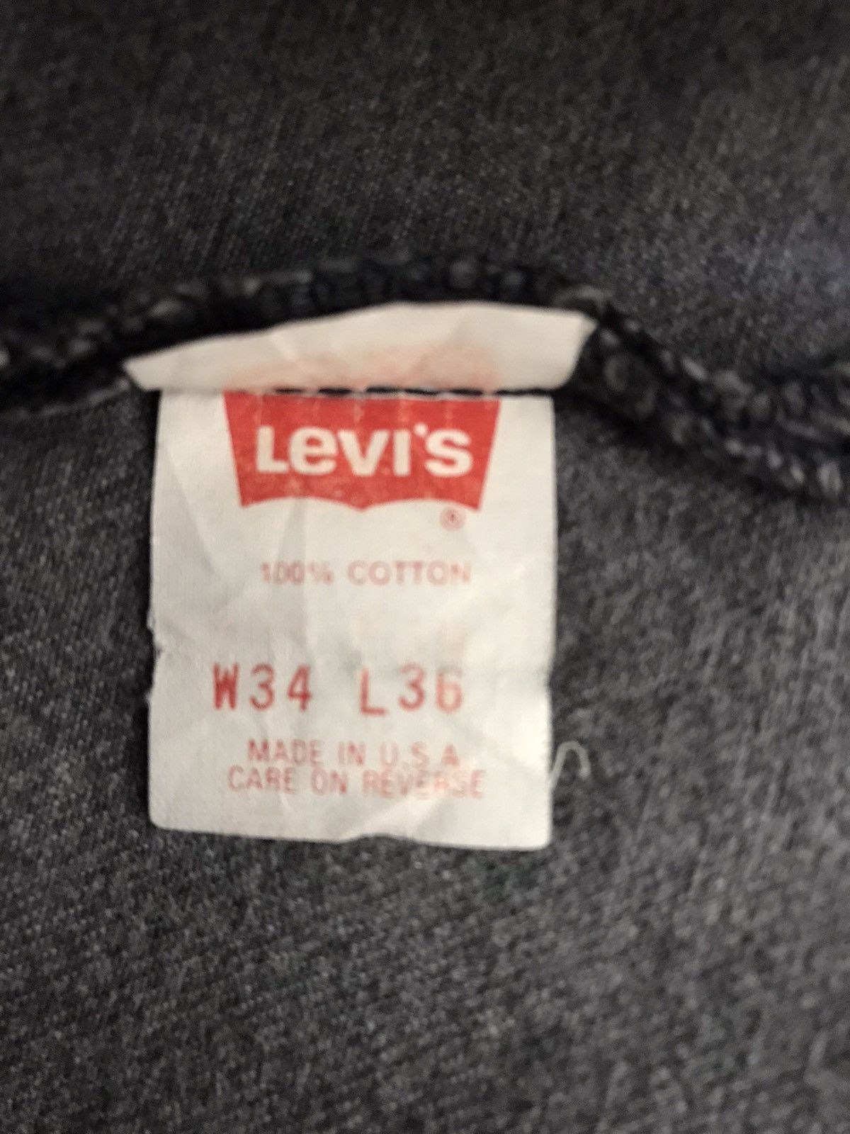Levi's Vintage Clothing Rare Vintage Levi's Strauss 501 Usa Black Skull Head Custom Size US 32 / EU 48 - 9 Thumbnail