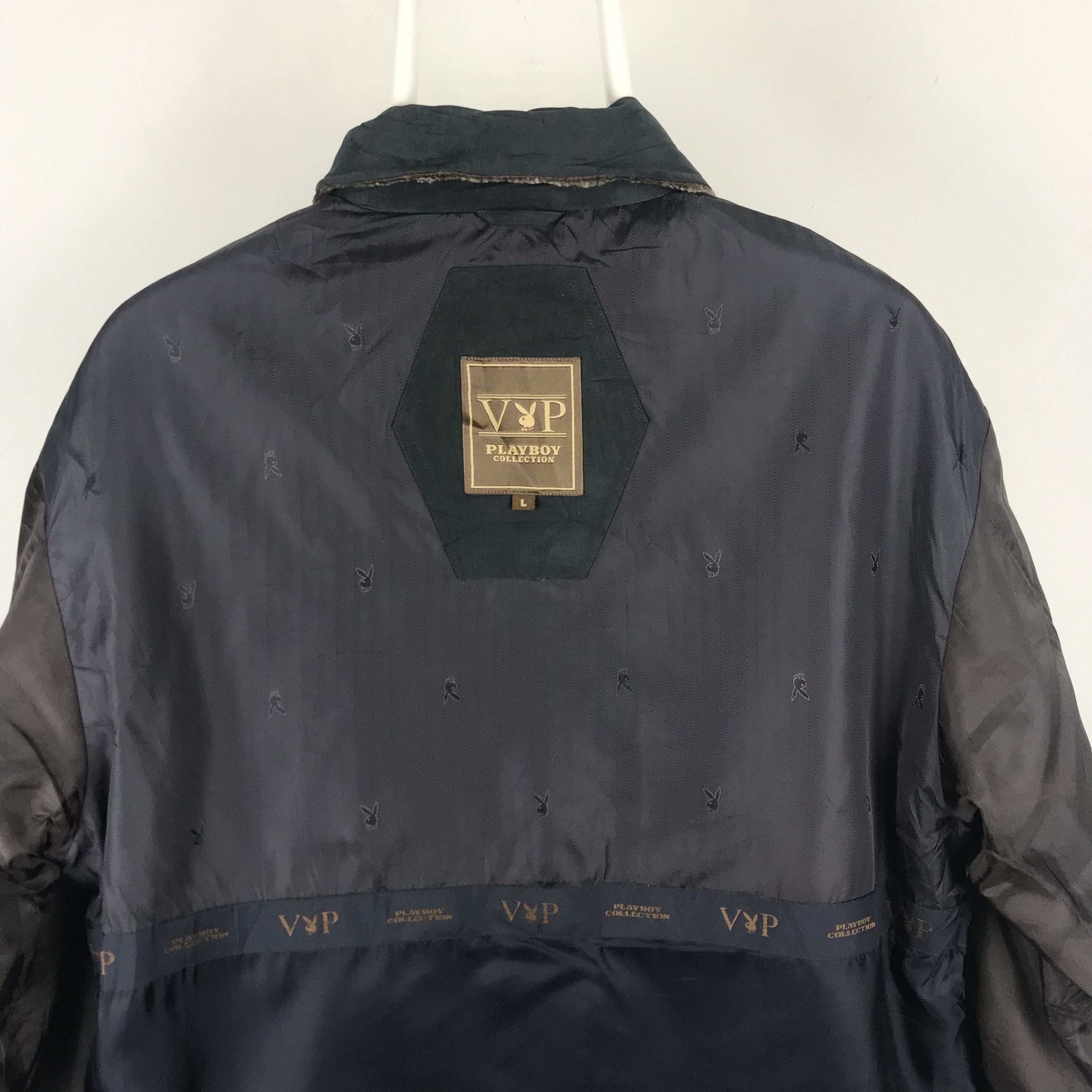 Playboy × Vintage Z265 FLEECE PLAYBOY COLLECTION REVERSIBLE JACKET Size US L / EU 52-54 / 3 - 6 Thumbnail
