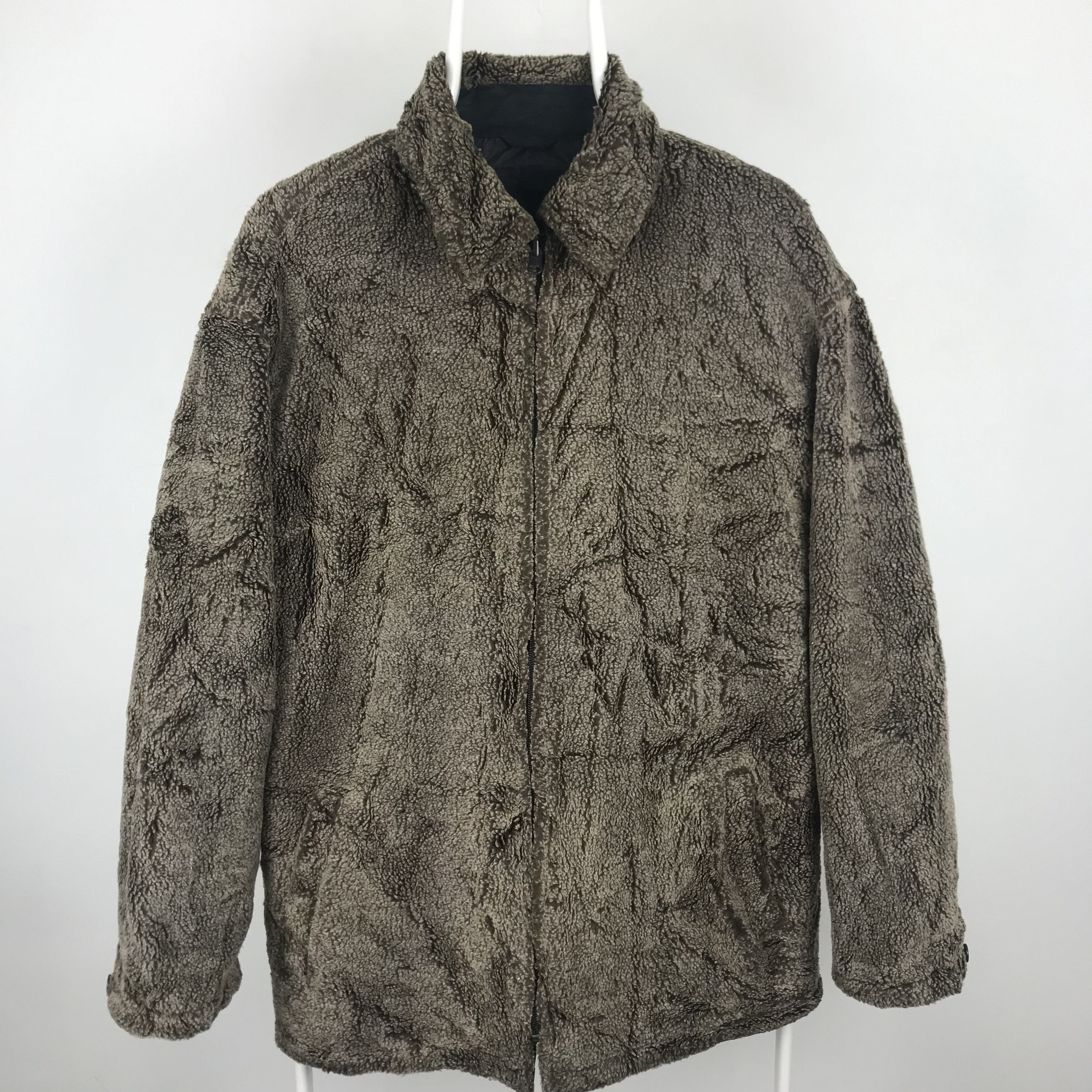 Playboy × Vintage Z265 FLEECE PLAYBOY COLLECTION REVERSIBLE JACKET Size US L / EU 52-54 / 3 - 1 Thumbnail