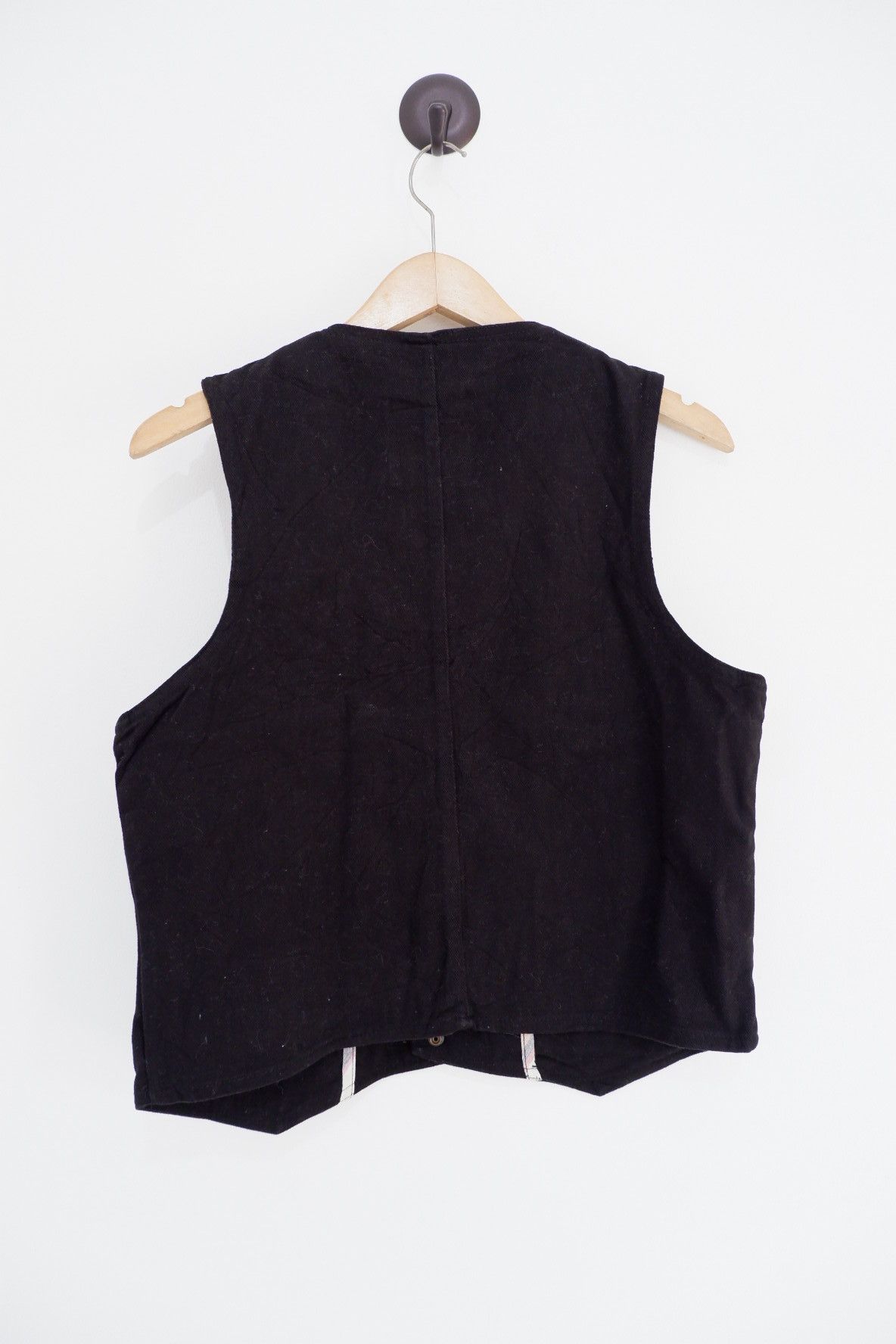 Japanese Brand Vintage Beno Ortega Chimayo Embroidered Denim Vest Size US M / EU 48-50 / 2 - 2 Thumbnail
