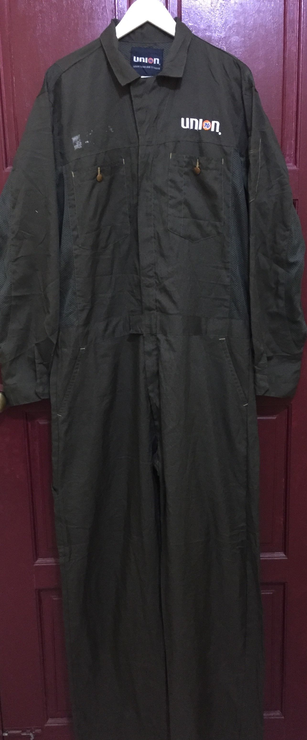 Union LA Z277 76 LUBRICANTS UNION RACING WORKWEAR COVERALL Size US 36 / EU 52 - 2 Thumbnail