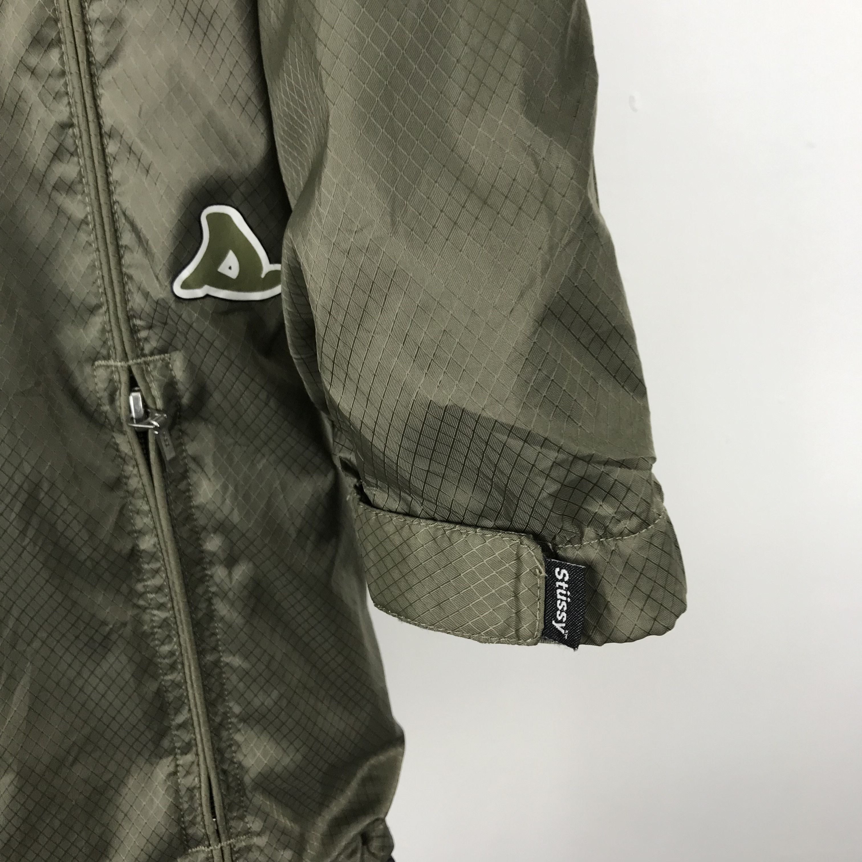 Stussy × Vintage Z219 STUSSY WINBREAKER JACKET Size US L / EU 52-54 / 3 - 6 Thumbnail