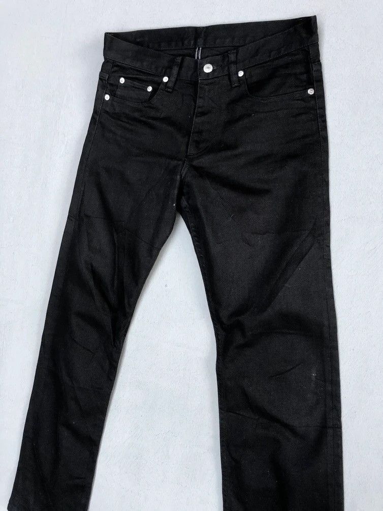 BEAUTY&YOUTH Beauty & Youth Wax Black Slim Fit Denim Pants Size US 30 / EU 46 - 4 Thumbnail
