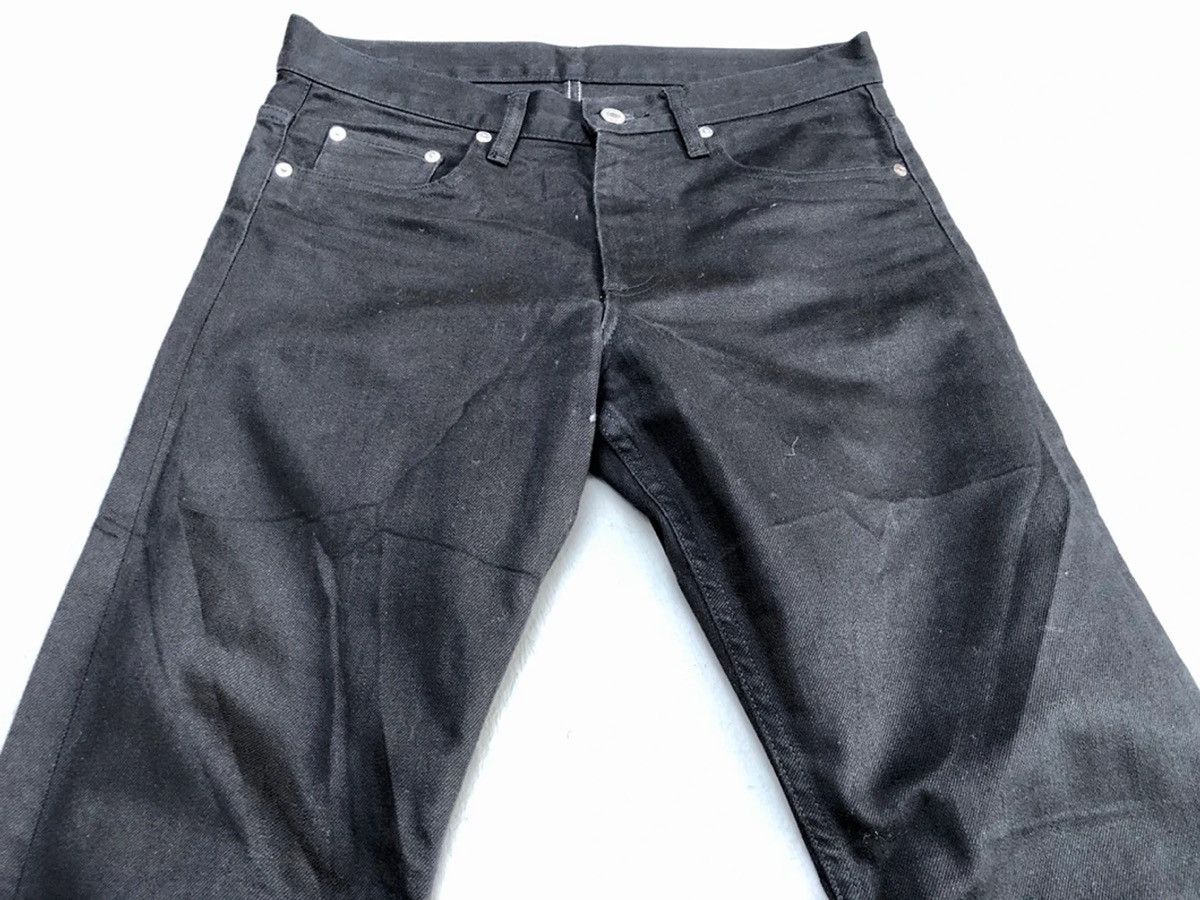 BEAUTY&YOUTH Beauty & Youth Wax Black Slim Fit Denim Pants Size US 30 / EU 46 - 5 Thumbnail