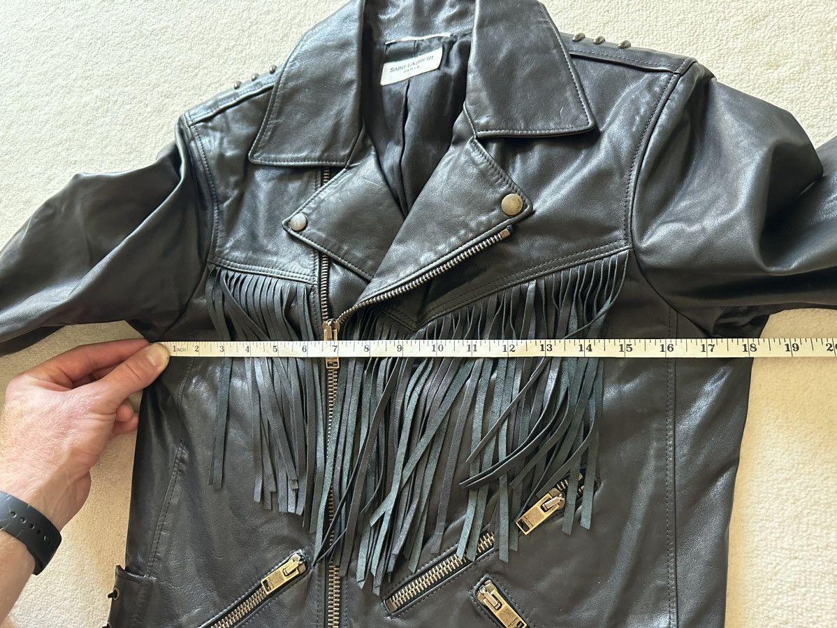 Saint Laurent Paris 1 of 1 SS15 Saint Laurent sample biker leather jacket Hedi Size US S / EU 44-46 / 1 - 3 Thumbnail