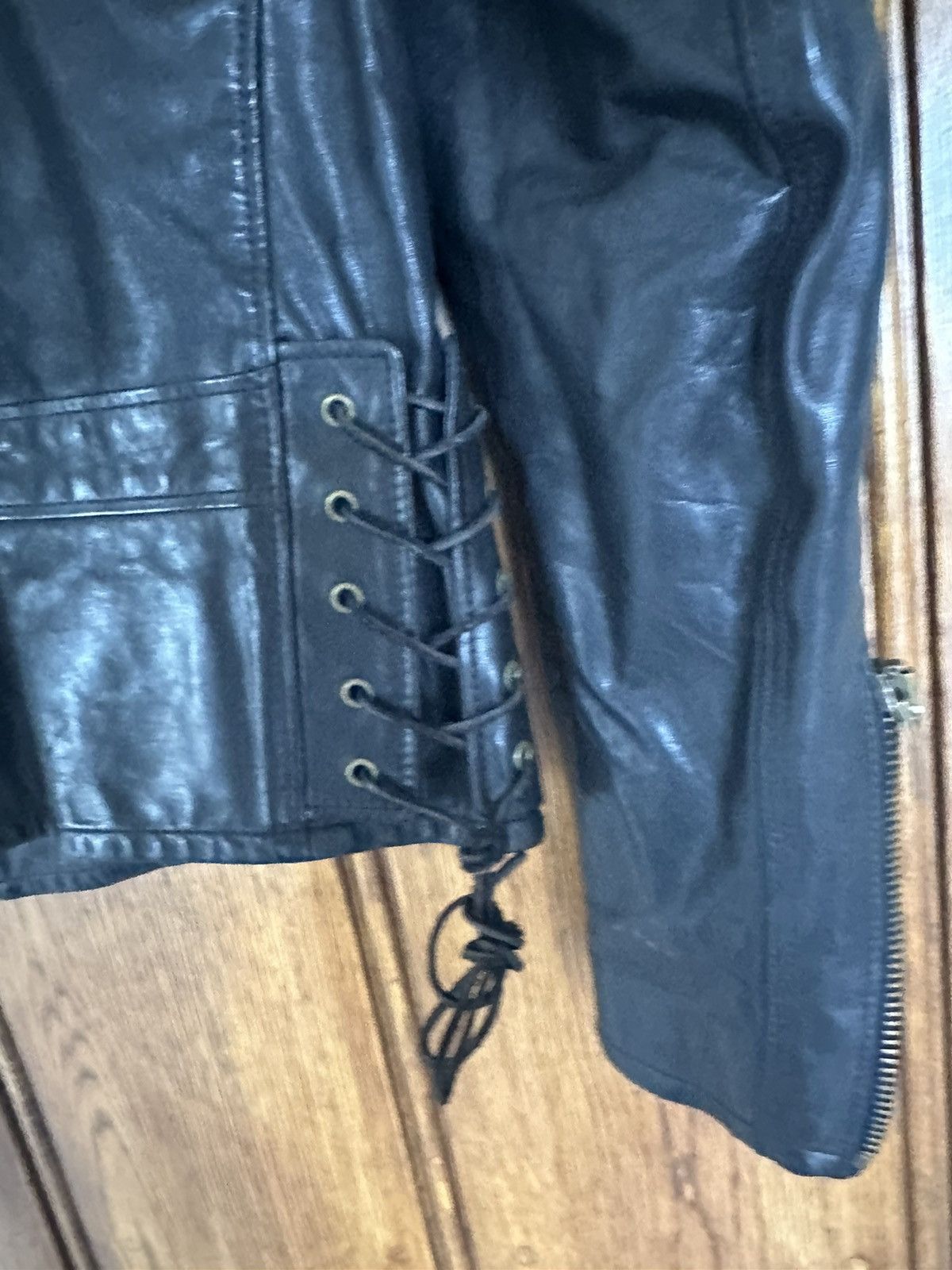 Saint Laurent Paris 1 of 1 SS15 Saint Laurent sample biker leather jacket Hedi Size US S / EU 44-46 / 1 - 19 Thumbnail