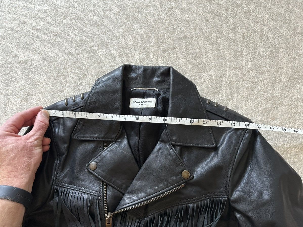 Saint Laurent Paris 1 of 1 SS15 Saint Laurent sample biker leather jacket Hedi Size US S / EU 44-46 / 1 - 4 Thumbnail