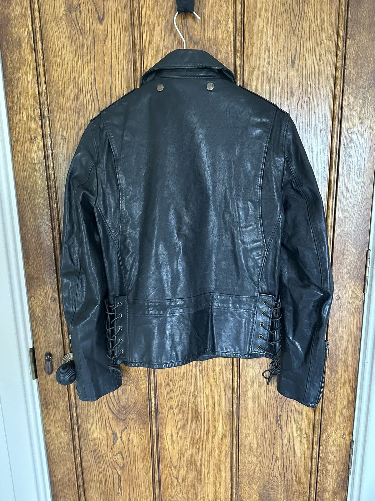 Saint Laurent Paris 1 of 1 SS15 Saint Laurent sample biker leather jacket Hedi Size US S / EU 44-46 / 1 - 17 Thumbnail