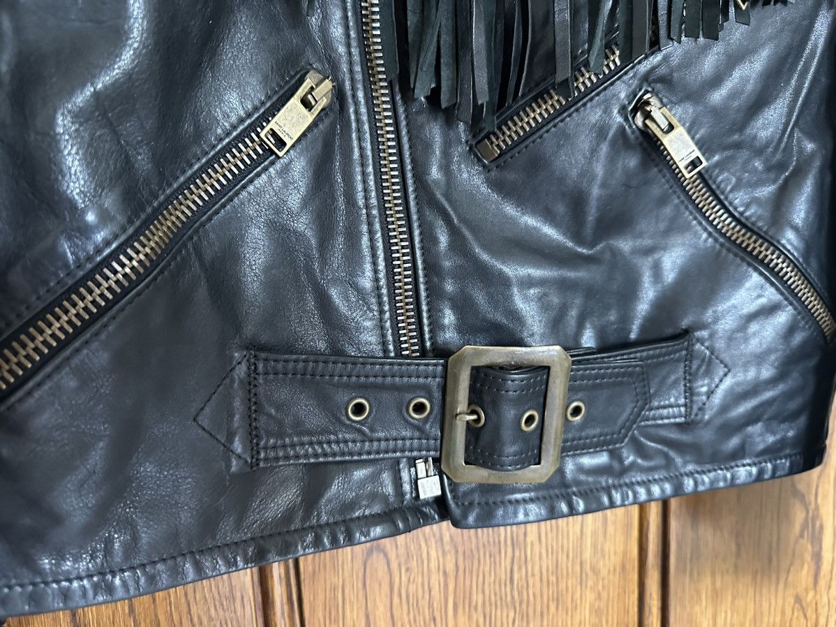 Saint Laurent Paris 1 of 1 SS15 Saint Laurent sample biker leather jacket Hedi Size US S / EU 44-46 / 1 - 12 Thumbnail