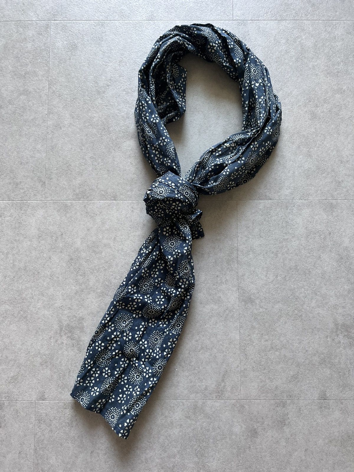 Engineered Garments Blue Scarf Size ONE SIZE - 1 Thumbnail