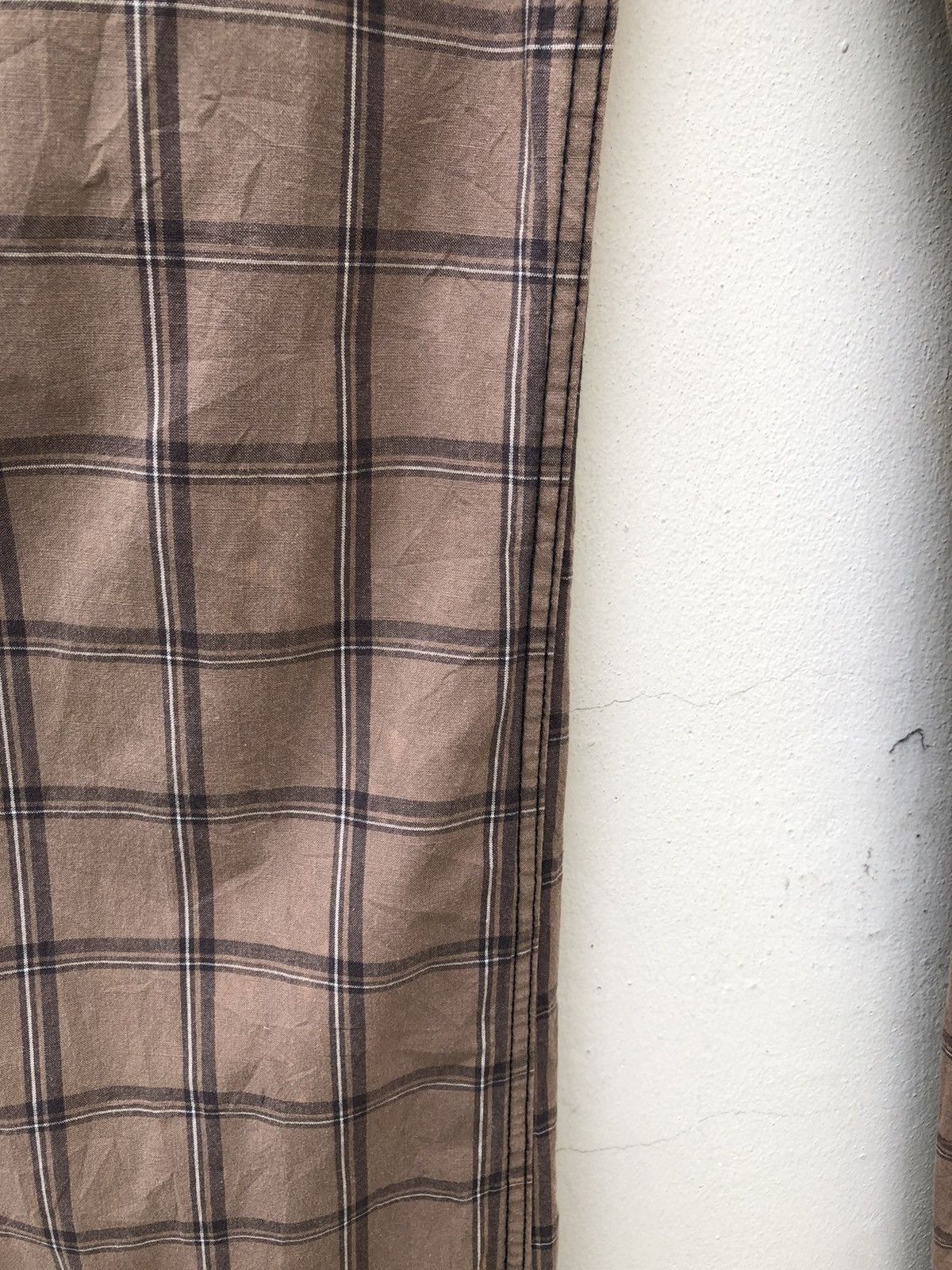 Japanese Brand Vintage Japan Brand U.U Checked Flare Pant Size US 32 / EU 48 - 11 Thumbnail